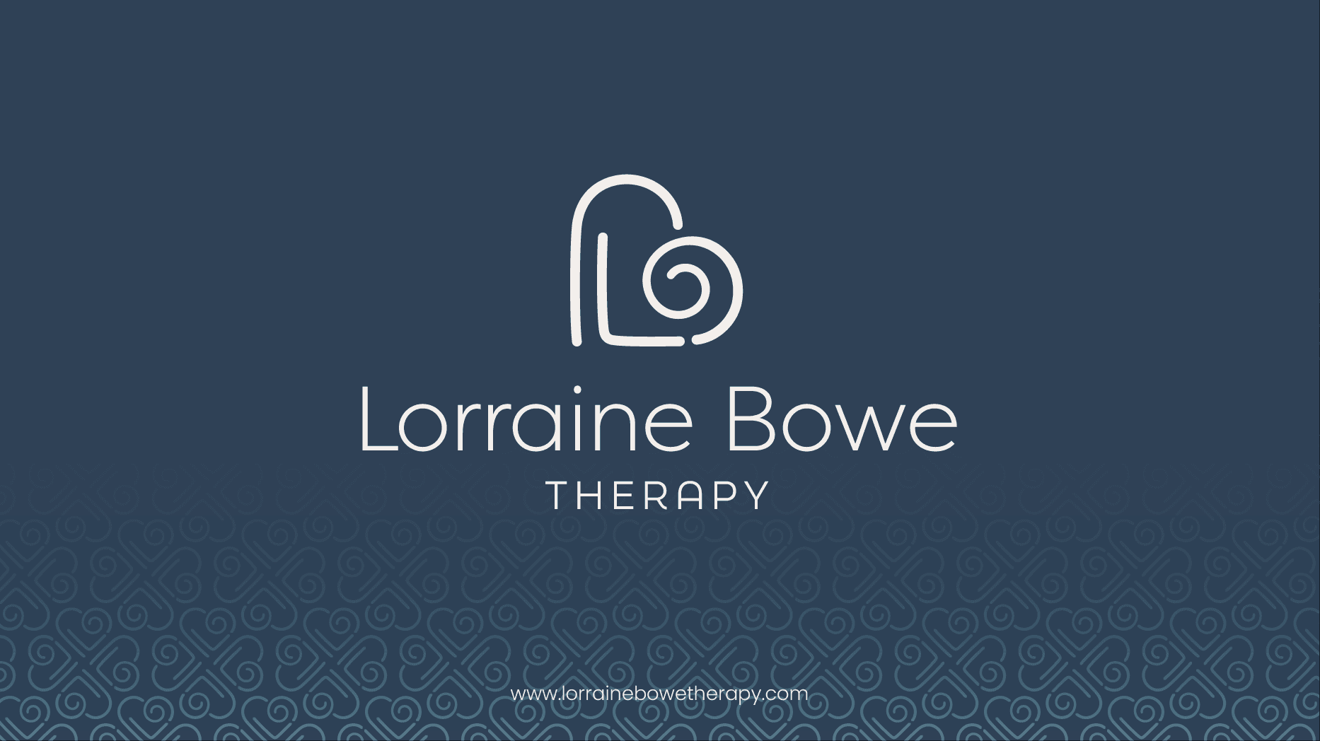 Identidad visual de Lorraine Bowe Therapy
