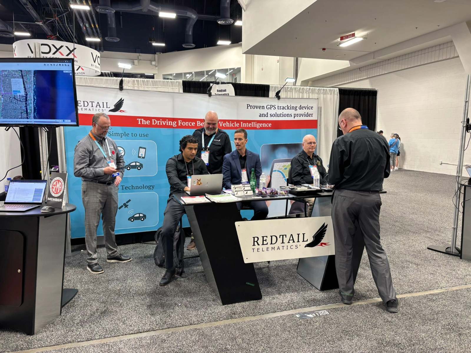 Participación de Redtail Telematics en el SEMA Show